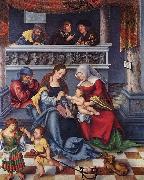 Lucas Cranach the Elder Torgauer Ferstenaltar oil on canvas